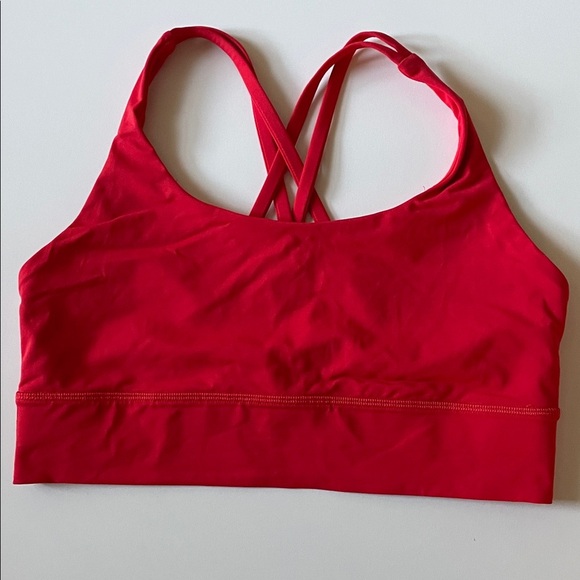 lululemon athletica Other - Lululemon athletica Size 10 Vibrant Red Sports Bra